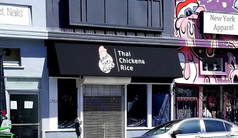What The Cluck Thai Chicken & Rice coming to Upper Haight