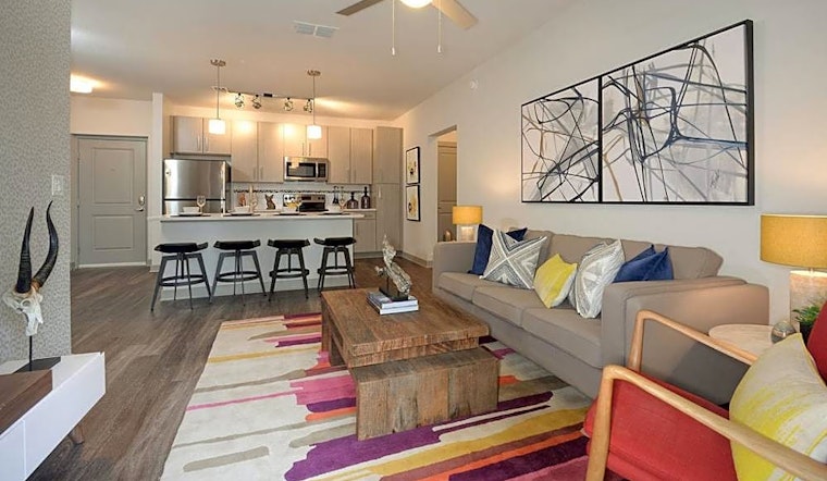 What apartments will $2,100 rent you in Downtown, this month?