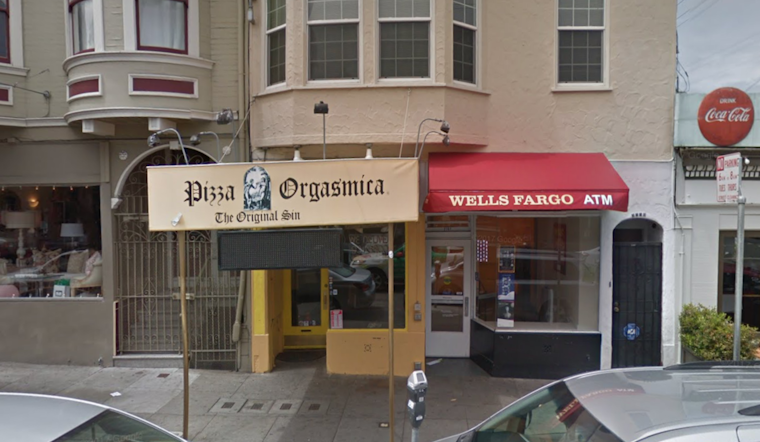 Final Pizza Orgasmica location shutters