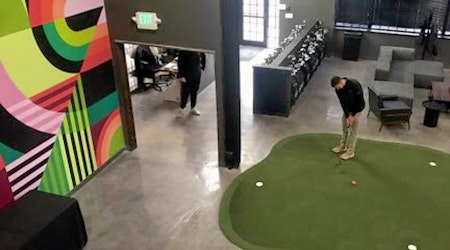 New sports bar and golf spot Five Iron Golf now open in Little Italy