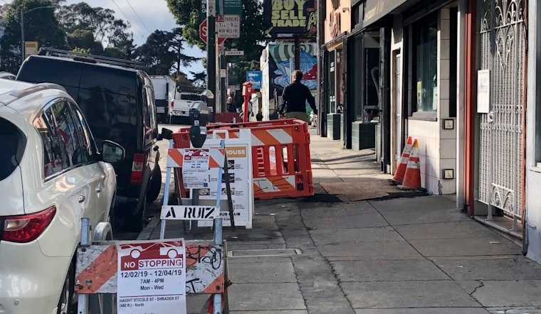 Upper Haight residents and businesses get holiday reprieve from construction