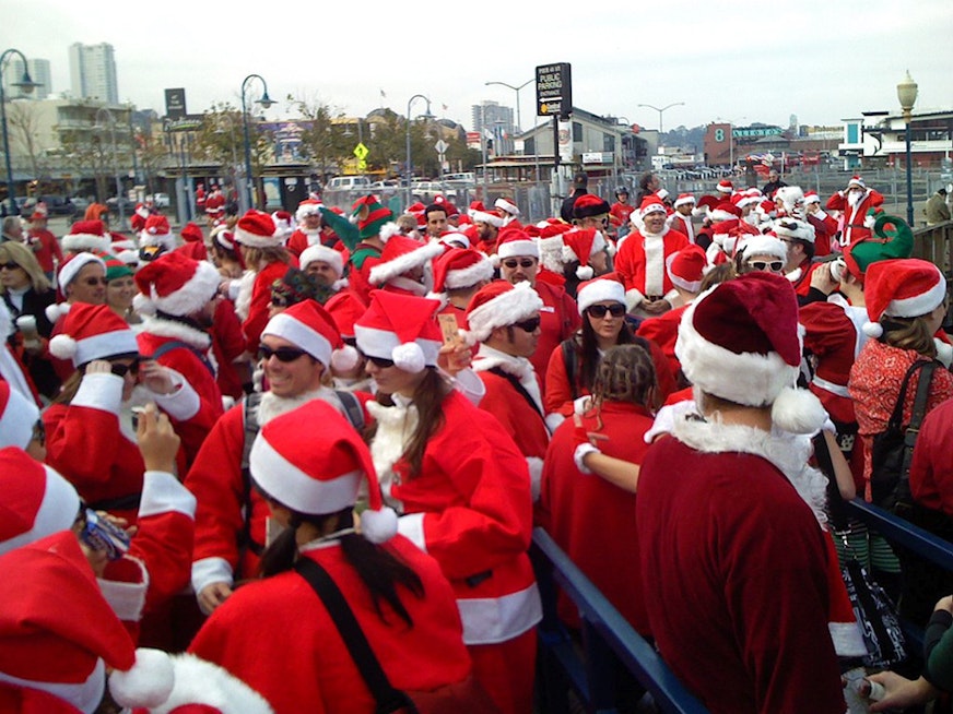 SF weekend: holiday markets, Lower Haight Art Walk, SantaCon, more