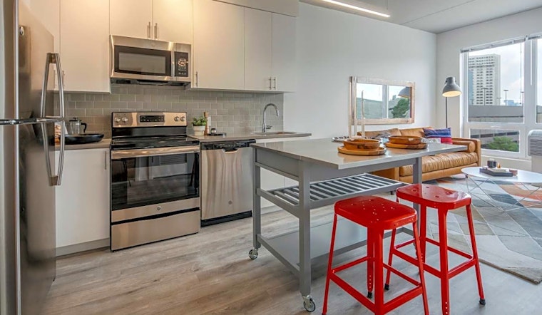 What apartments will $2,000 rent you in Logan Square, this month?