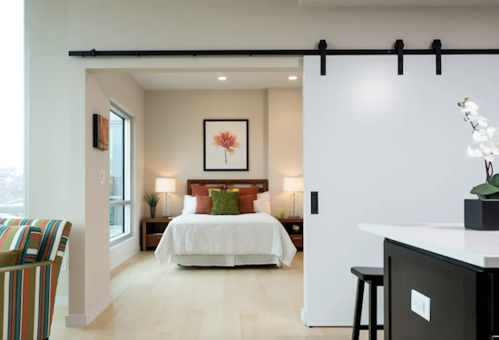 What apartments will $1,800 rent you in Central Business District, today?