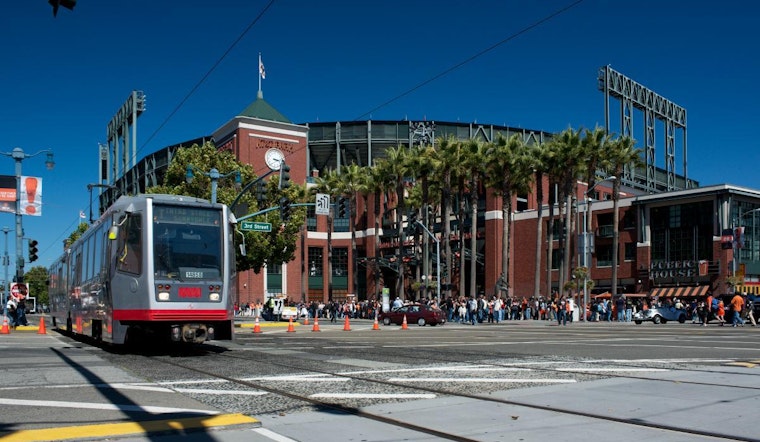 Woman in critical condition after being hit by Muni train near Oracle Park