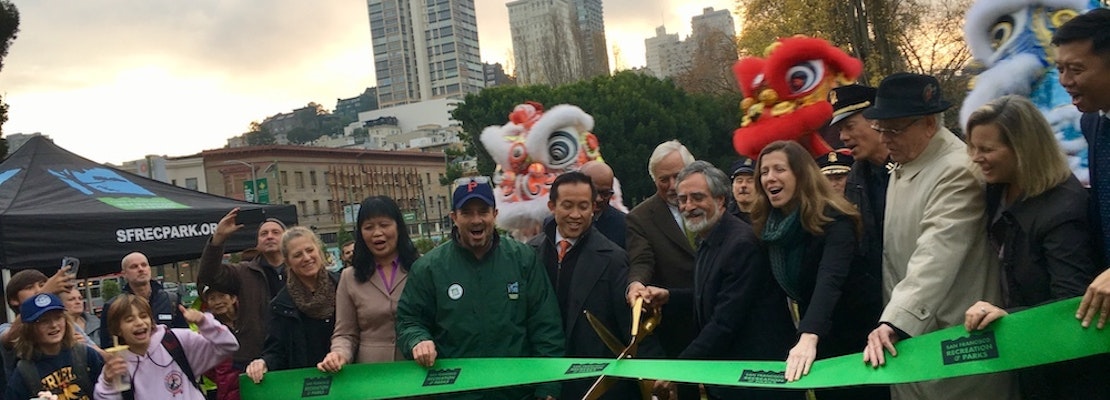 Washington Square Park returns to North Beach earlier than expected, with new features