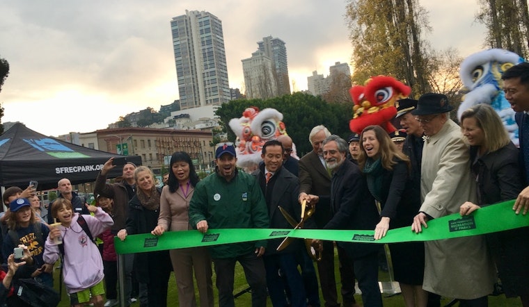 Washington Square Park returns to North Beach earlier than expected, with new features