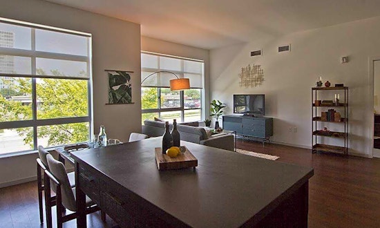What apartments will $1,600 rent you in Lafayette Park, right now?