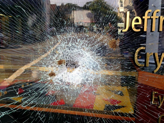 Vandalism Watch: Two Broken Windows Appear On Haight's 1600 Block