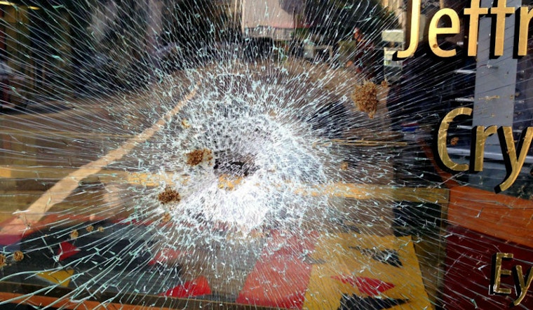 Vandalism Watch: Two Broken Windows Appear On Haight's 1600 Block
