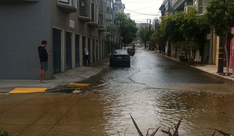 Hydrant Blows, Creates Geyser On Linden And Laguna