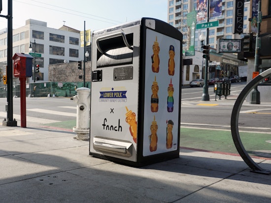 Privately maintained 'smart' trash cans continue to proliferate in SF