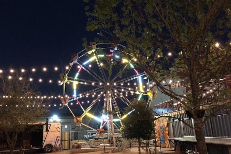 Outdoor bar Truck Yard has put the wheels in motion in downtown Houston
