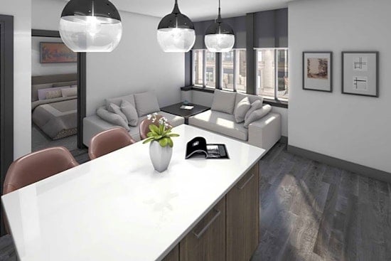 The cheapest apartments for rent in the Loop, Chicago