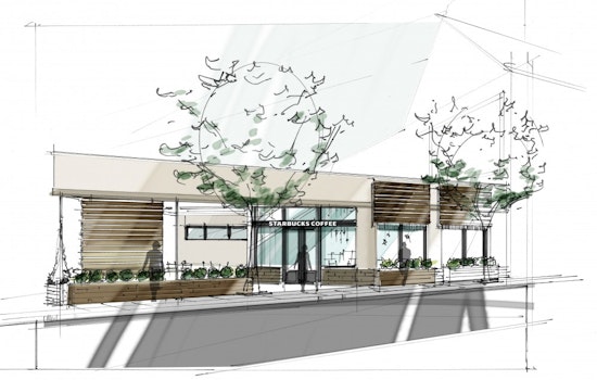 PHOTO: New Starbucks at Market and Sanchez Approved by MUMC