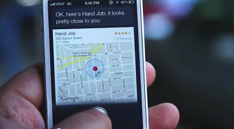 Siri, where can I get a Hand Job?