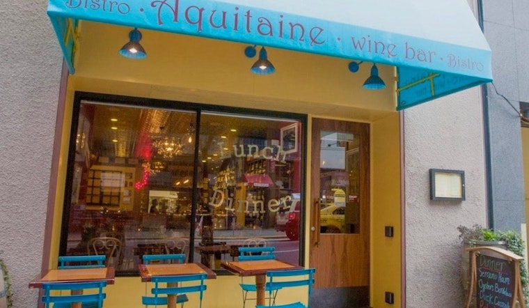 FiDi bistro Aquitaine moving to Castro's former Crepevine space