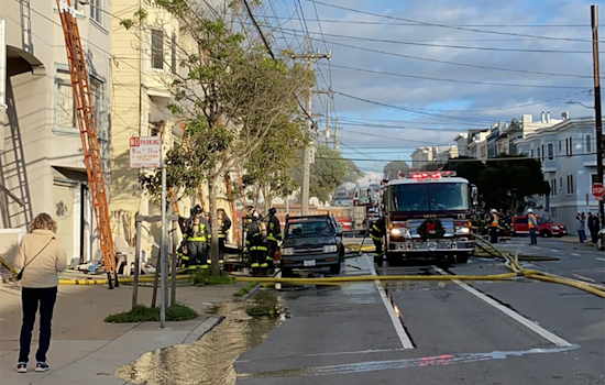 1 adult dies after 2-alarm fire breaks out in Inner Richmond building