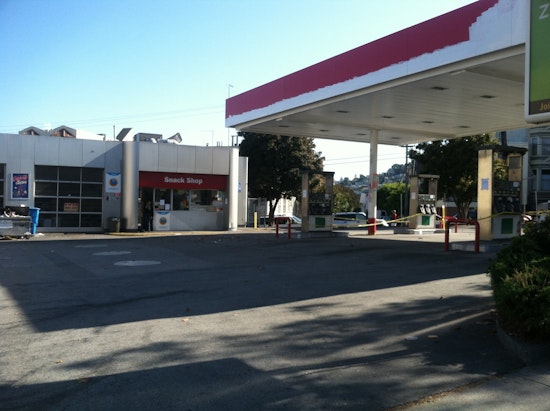 76 station shuttered, makes way for condos, retail