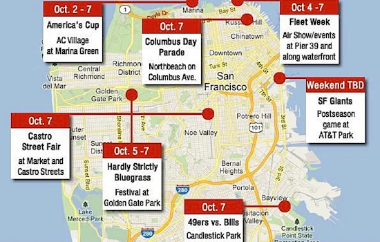 Week End Madness in San Francisco as One Million Plus Visitors Invade