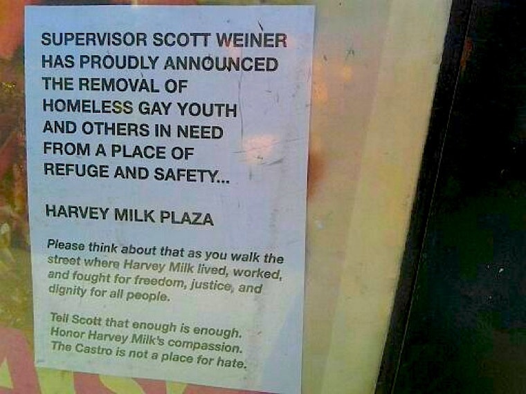 Handbills Appear in Castro Targeting Supervisor Scott Weiner