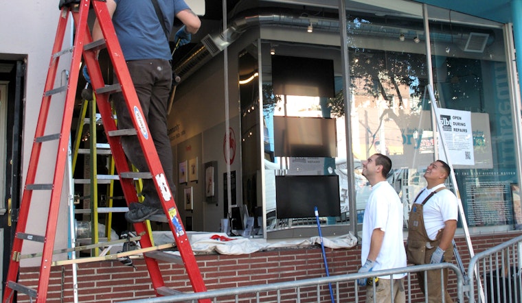 Outpouring of Support: GLBT History Museum Reopens After Vandal Shatters Front Windows