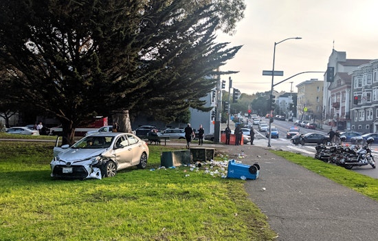 Pedestrian struck by driver, seriously injured on Panhandle sidewalk