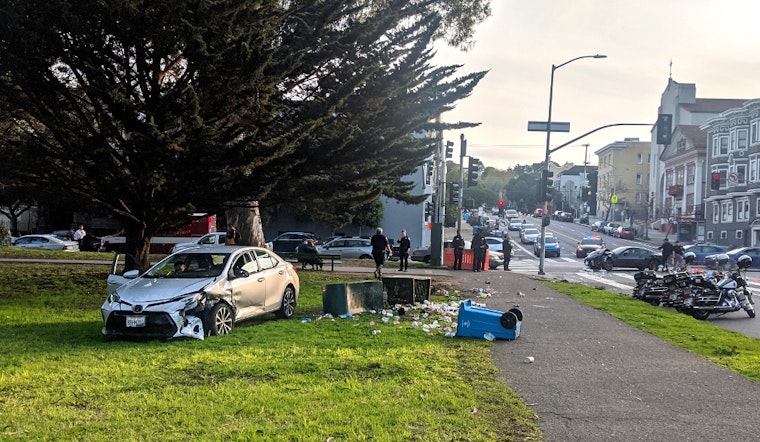 Pedestrian struck by driver, seriously injured on Panhandle sidewalk