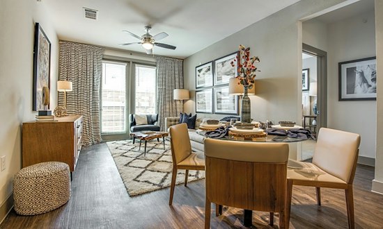 What apartments will $1,100 rent you in Forest Crest, today?