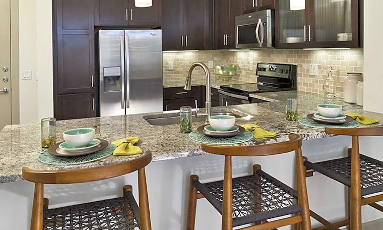What apartments will $2,100 rent you in Camelback East this month?
