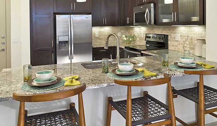 What apartments will $2,100 rent you in Camelback East this month?