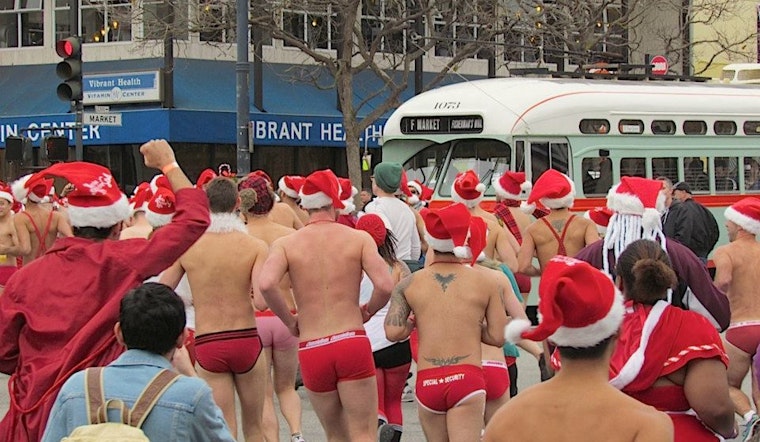 PHOTOS: 400+ Santas Drop Trou to Raise $43K for SF AIDS Foundation