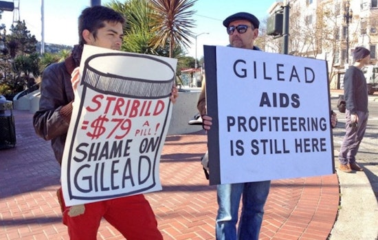 ACT UP/SF Holds Demo: Targets Gilead Sciences' for AIDS Profiteering