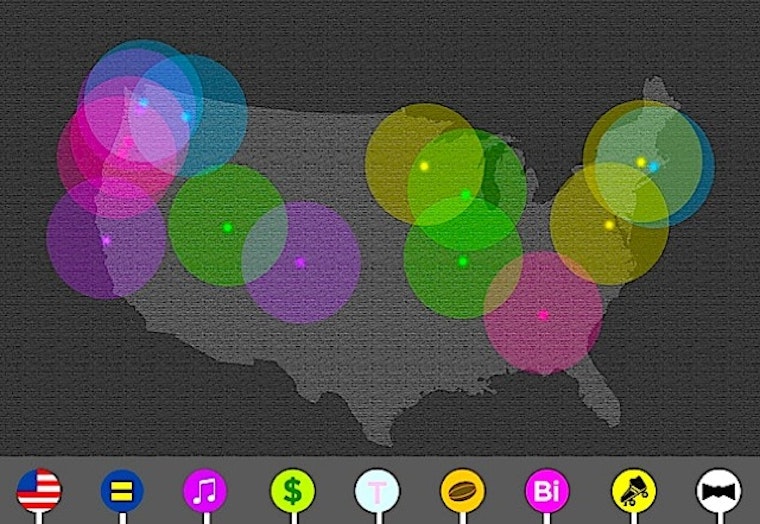 Castro & San Francisco-17th Gayest City in America?