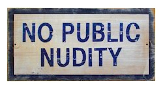 Final Countdown to No More Pants Down-Nudity Ban to Start Feb. 1