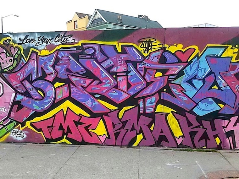 PHOTOS: Castro Street Art #5, 'Love Your City' Mural Brings Style & Color