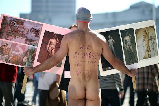 SF Urban Naturist Won't Go Quietly-Bare All At City Hall