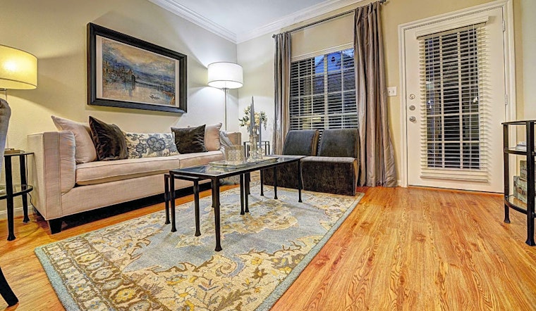 What apartments will $1,800 rent you in Afton Oaks, today?