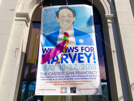 Castro shops celebrate 3rd annual Windows For Harvey