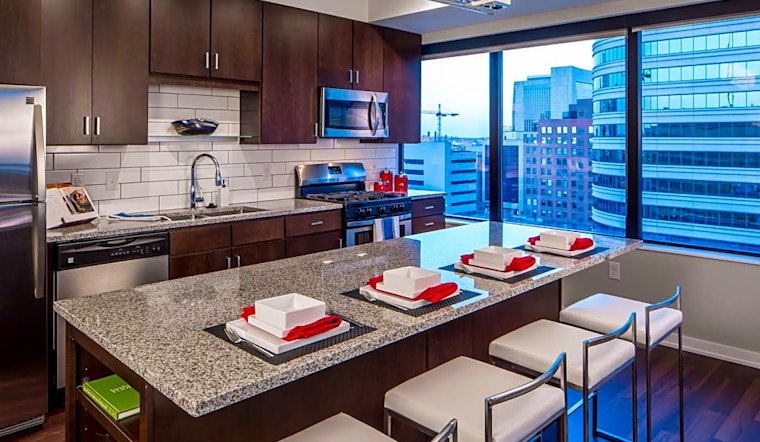 What apartments will $1,800 rent you in Downtown West, today?