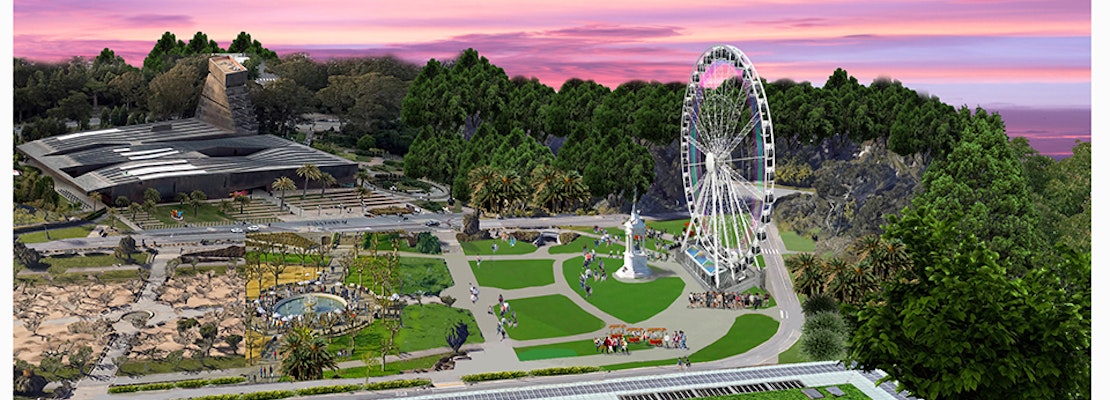 Proposed 150-foot Ferris wheel in Golden Gate Park nears final approvals