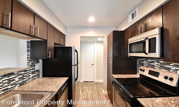 What apartments will $1,000 rent you in Wilshire Village, this month?
