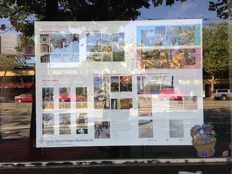 Renderings of Castro Street Design on public display