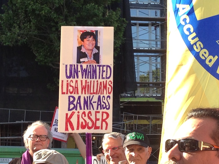 PHOTOS: Bradley Manning protest outside SF Pride office draws large crowd
