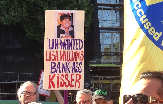 PHOTOS: Bradley Manning protest outside SF Pride office draws large crowd