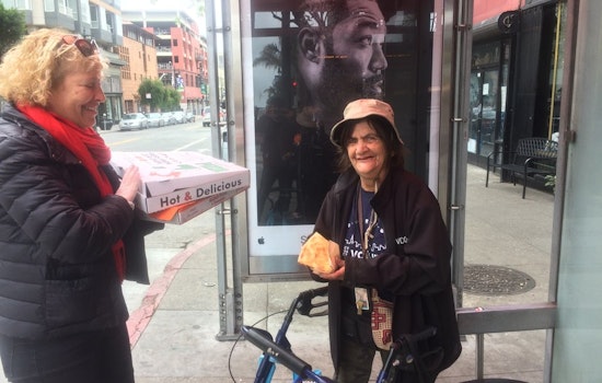 Pie to 17,000 places: 'Pizza Lady' offers neighbors food, support