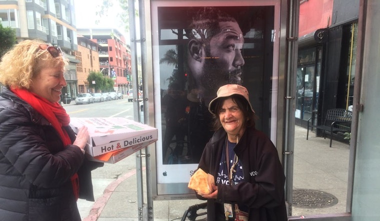 Pie to 17,000 places: 'Pizza Lady' offers neighbors food, support