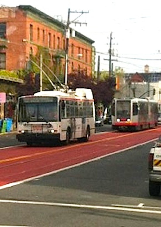 UPDATE: Church Street Designated Red Lanes a Success MUNI Says