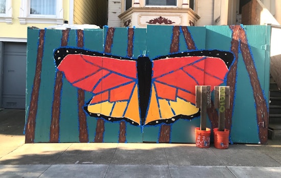 Girl Scout troop installs Cole Valley mural