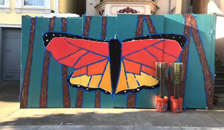 Girl Scout troop installs Cole Valley mural